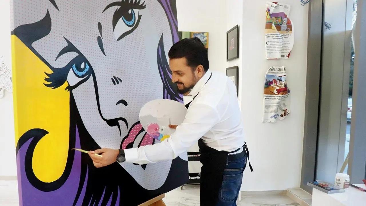 Mumbai city recently got a new 3,000-sq-ft pop art gallery known as The Designera. Image Courtesy: Anurag Ahire