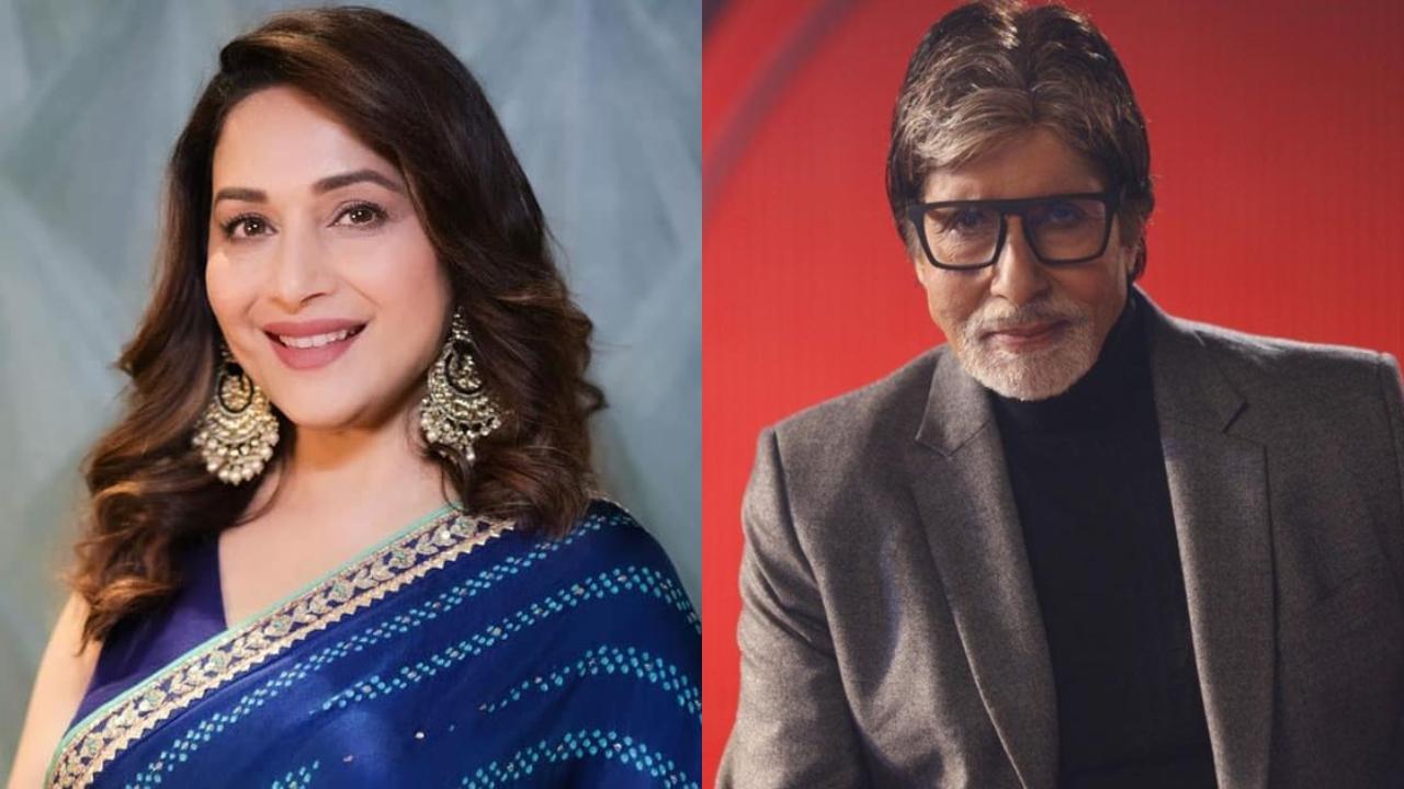 Tuesday Trivia: Madhuri Dixit and Amitabh Bachchan shot for a film for 1.5 hours