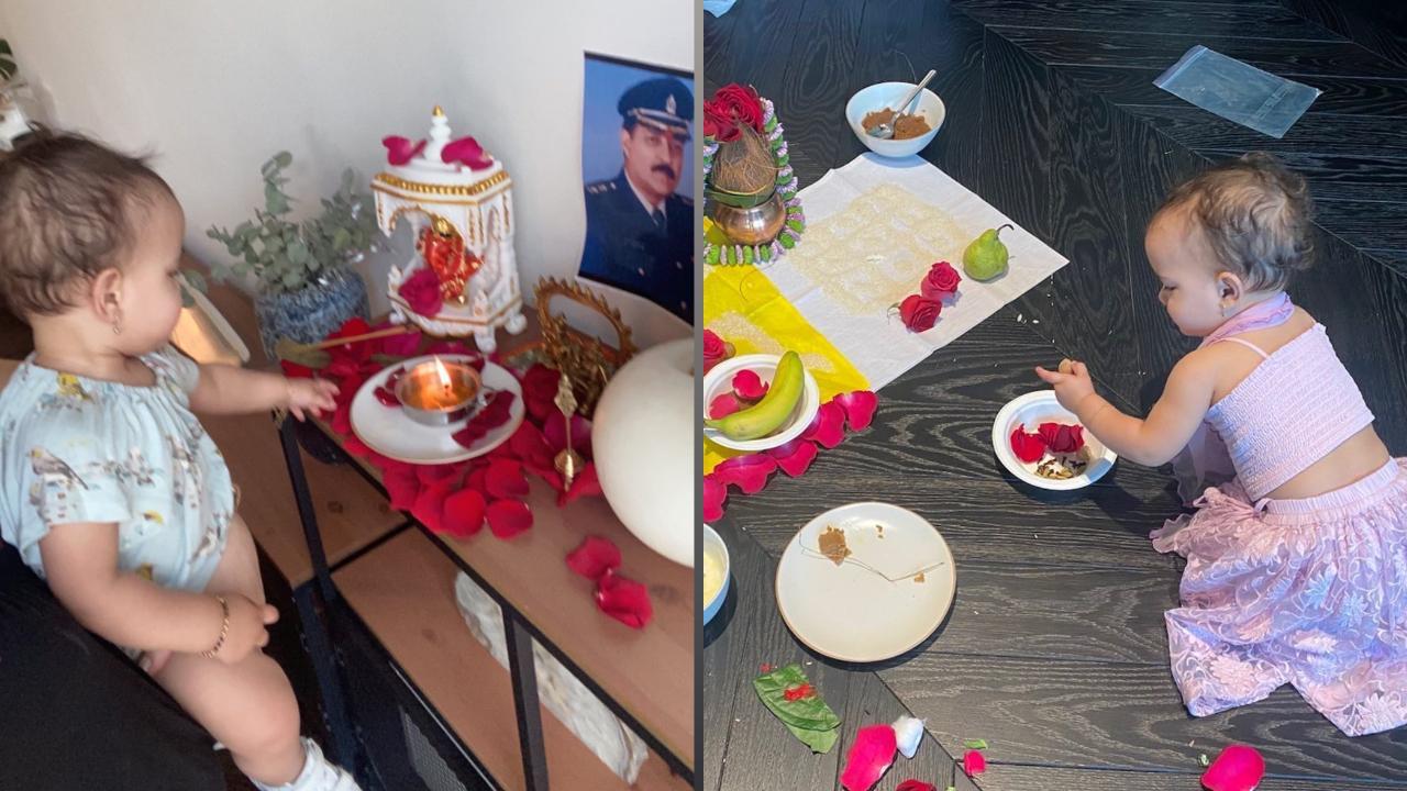 Priyanka Chopra Jonas misses father Ashok Chopra on death anniversary; dresses up Malti Marie for special puja