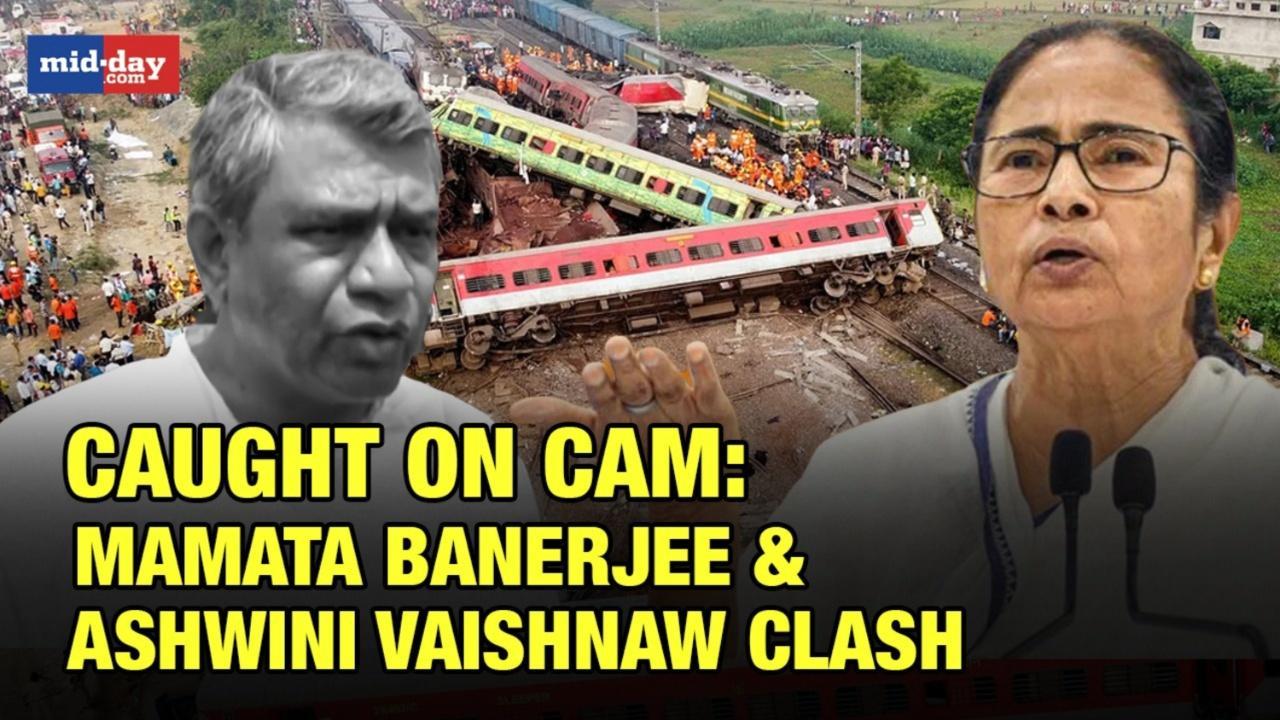West Bengal CM Mamata Banerjee and Railways Minister Ashwini Vaishnaw clash 
