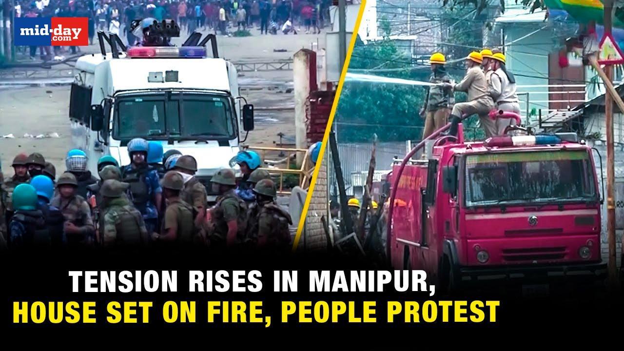 Manipur Violence: Tension grips Imphal, protest erupts as violence claims lives 