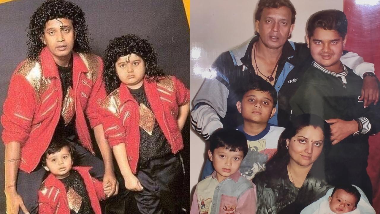 Flashback Friday: Mithun Chakraborty's old pictures with his family