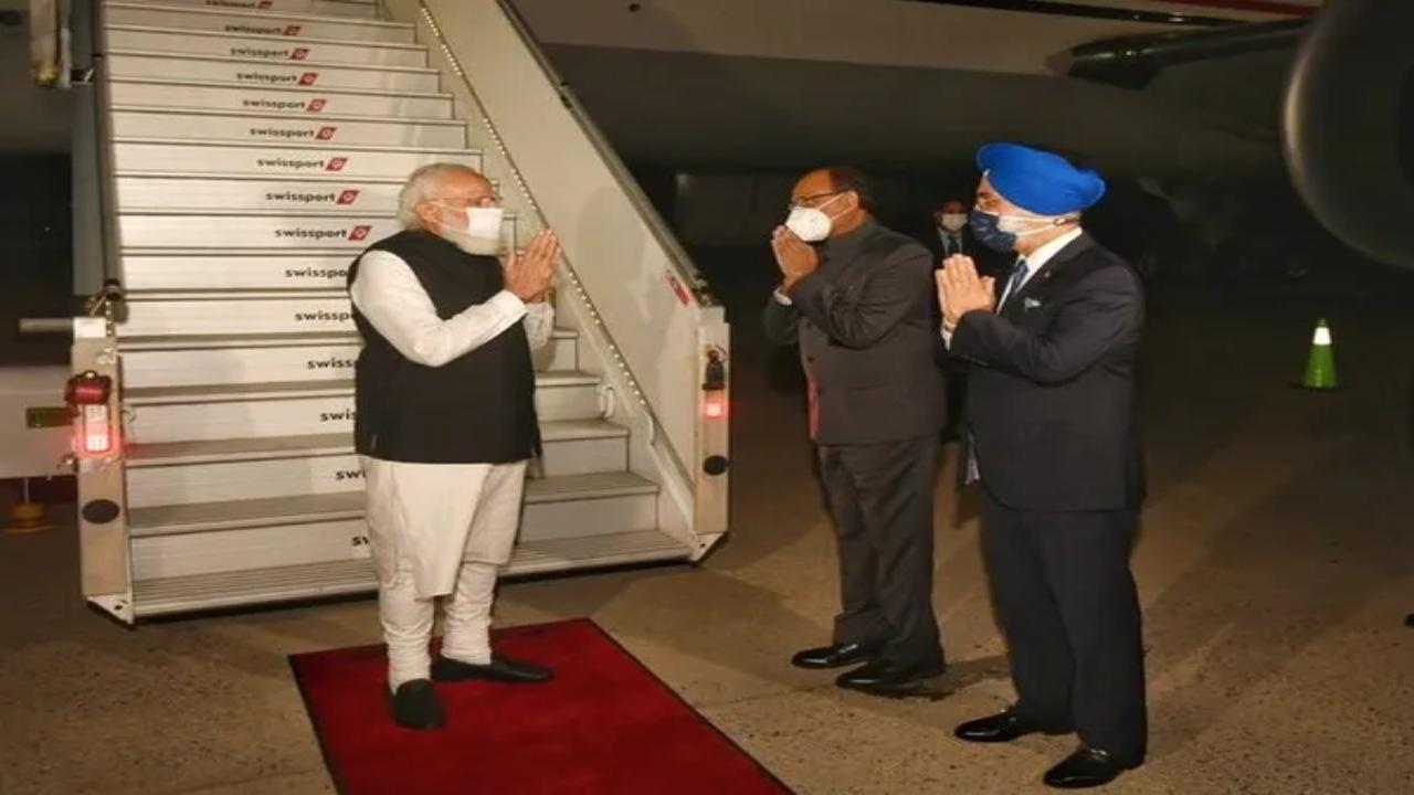 PM Modi arrives in US on his maiden state visit