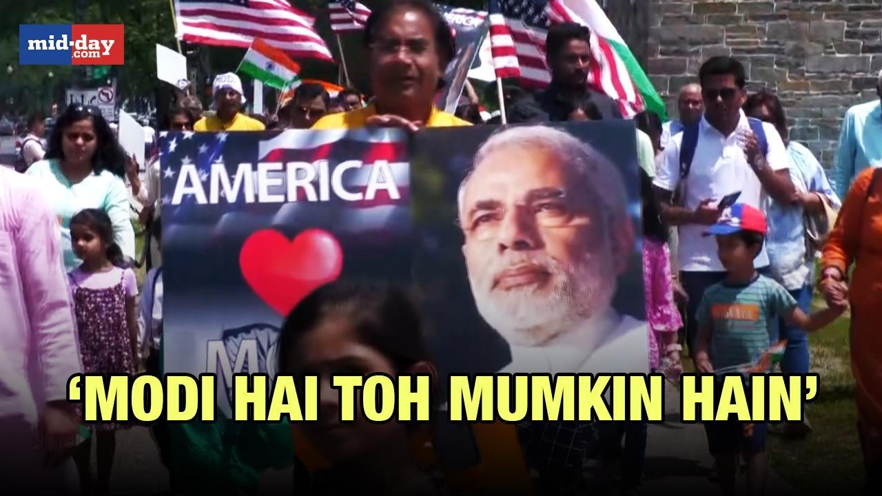 Indian diaspora holds unity rally ahead of PM Modi’s visit to the US