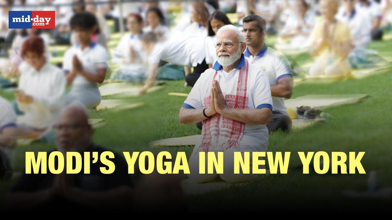 International Yoga Day 2023: PM Modi leads global celebration of Yoga in US