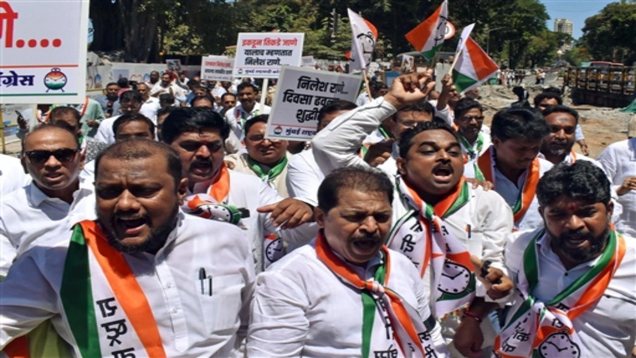 ‘Aurangzeb reborn as Pawar’: NCP supporters protest against BJP leaders tweet