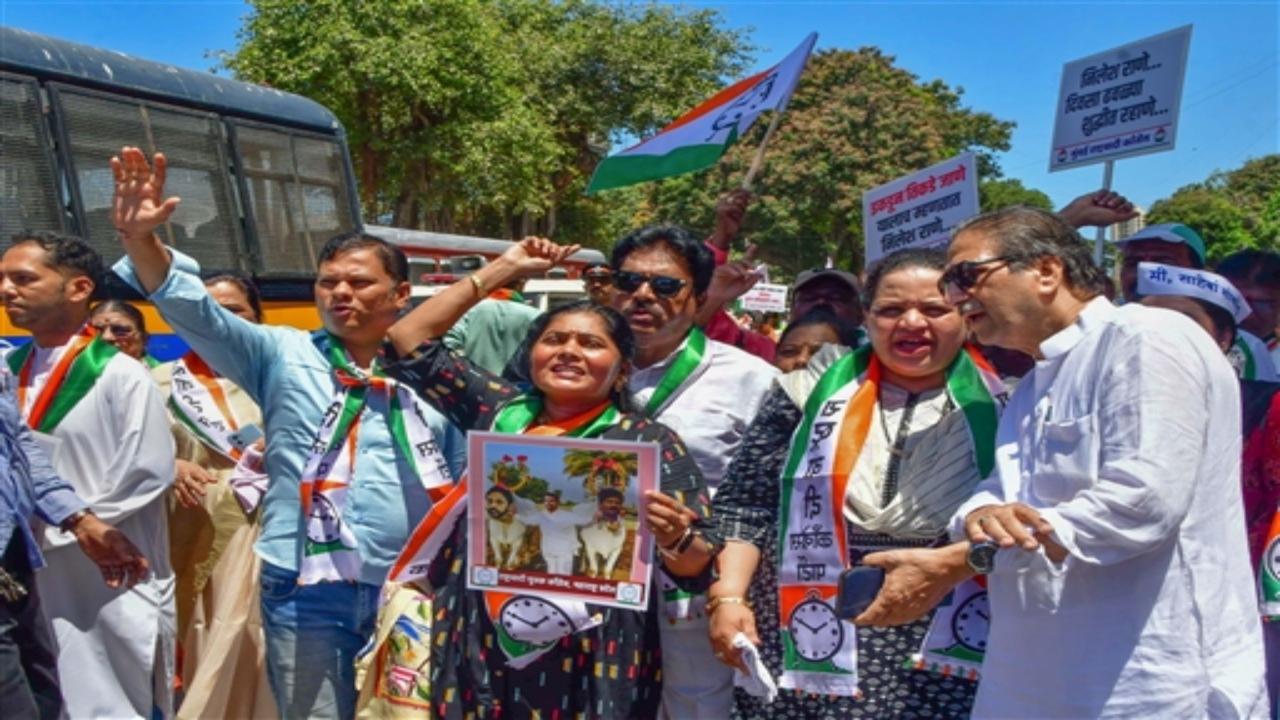 "Our workers are emotional about (Pawar) saheb and we will come out on the streets to protect his dignity," he said. "We knew that the state government will not take any action against Nilesh Rane as they have no morality left. Therefore, we courted arrest by protesting against him," the NCP functionary said. "Our workers are emotional about (Pawar) saheb and we will come out on the streets to protect his dignity," he said. "We knew that the state government will not take any action against Nilesh Rane as they have no morality left. Therefore, we courted arrest by protesting against him," the NCP functionary said.