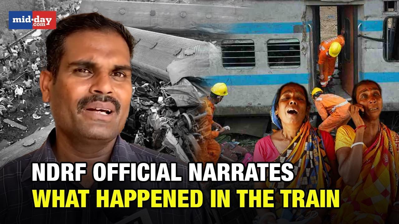 Odisha train accident: NDRF official gives firsthand information on the accident