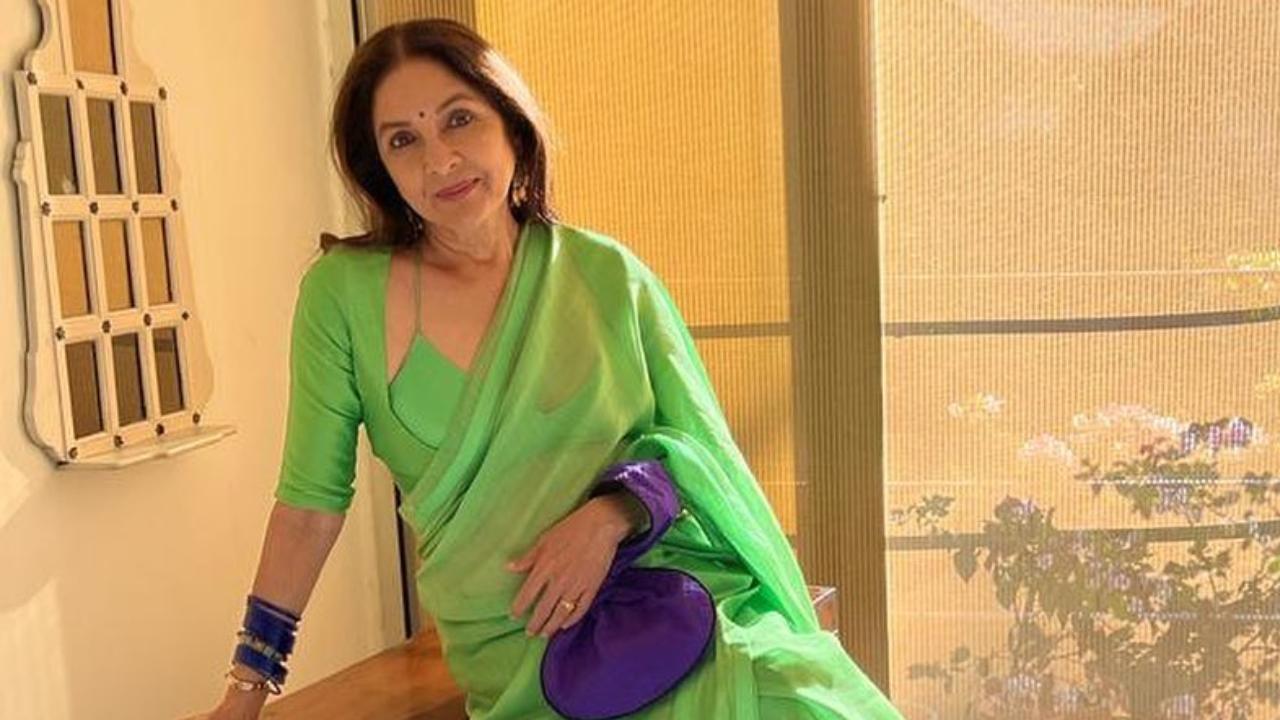 Neena Gupta recalls rinsing mouth with Dettol after first kiss on-screen