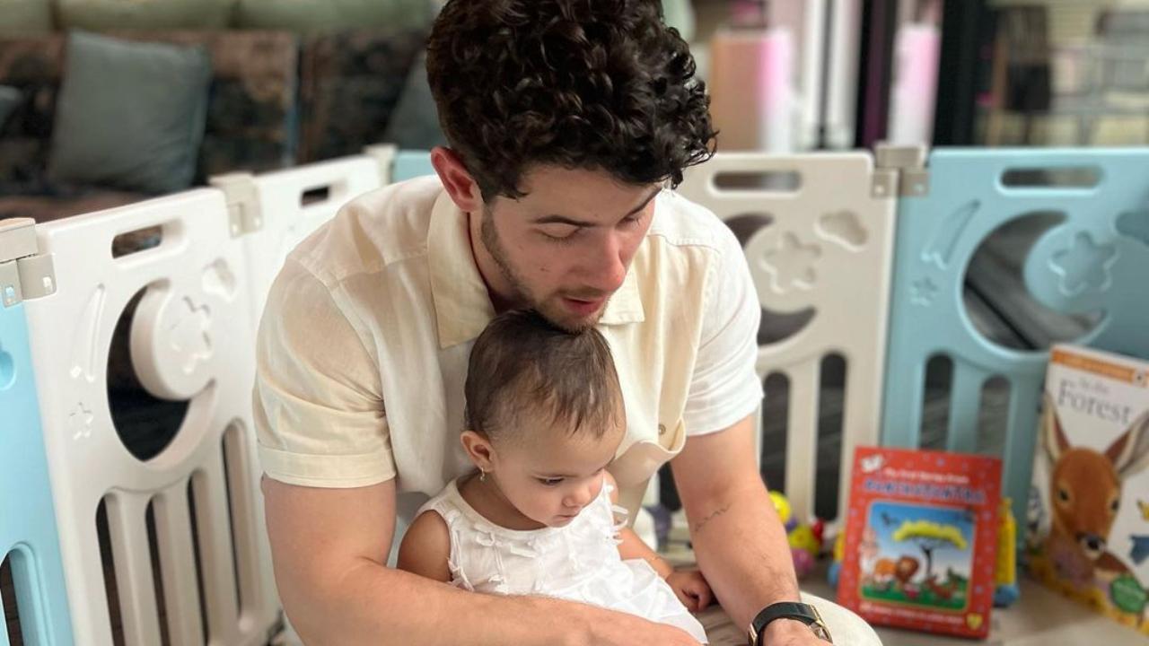 Father's Day: Priyanka Chopra says she and MM are lucky to have Nick Jonas as she shares pictures of father-daughter duo