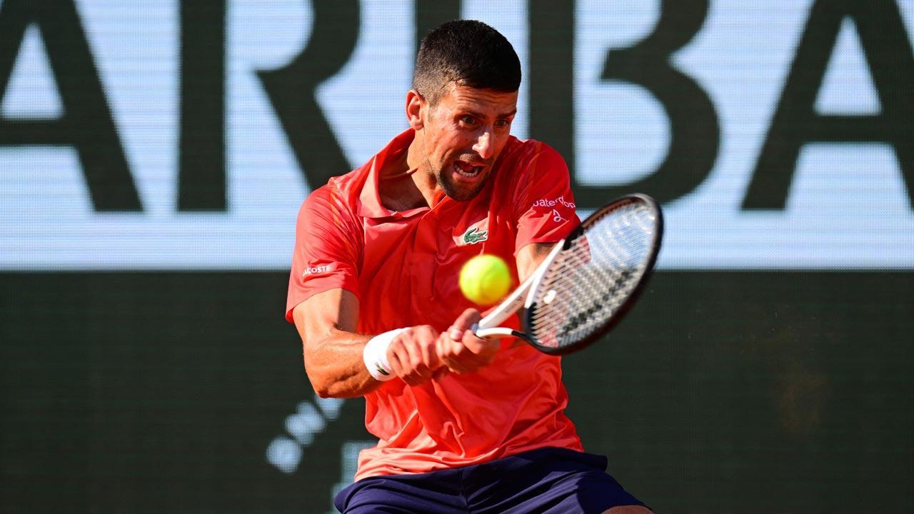 French Open: Djokovic subdues Khachanov in straight sets to secure semis spot
