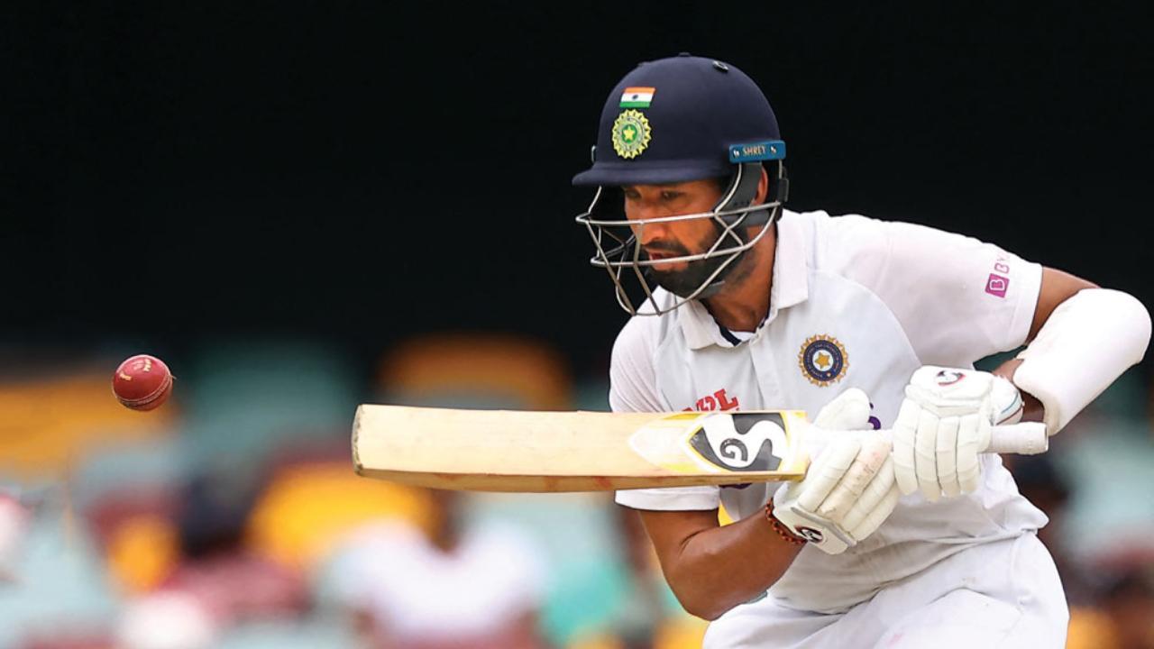 Pujara hits the ground running a day after being dropped for West Indies Tests