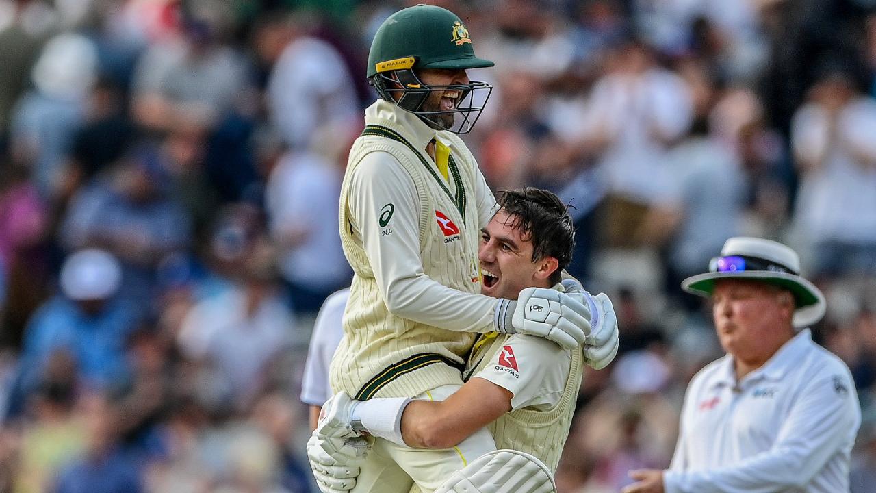 Living up to all the pre-series hype and chatter, Ashes 2023 got off to a big-bang start with Australia edging out hosts England in a nerve-wracking thriller in Birmingham (Pic: AFP)