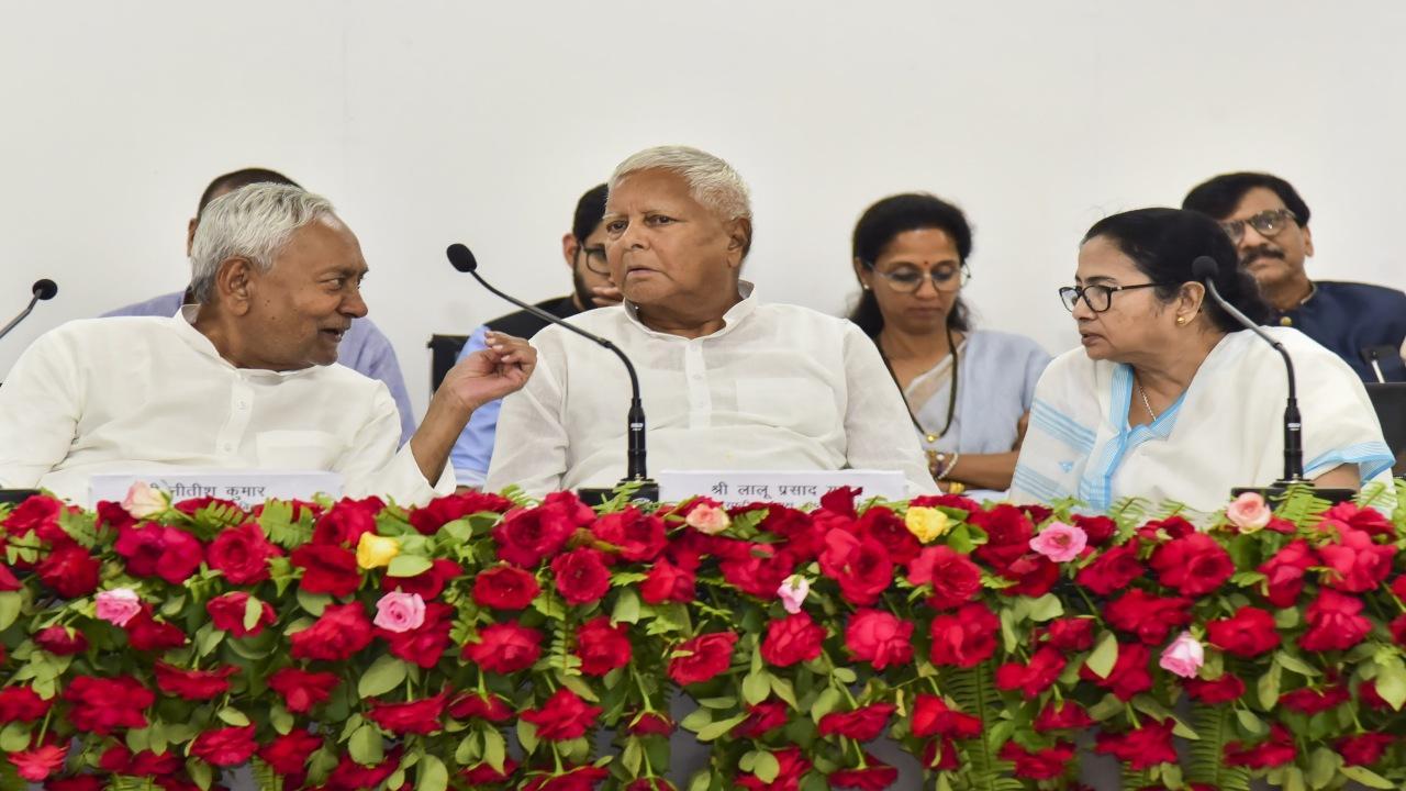 In Photos: Opposition meeting in Bihar 