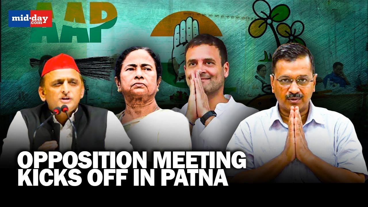 Opposition meet in Patna: Leaders arrive to discuss 2024 election strategy