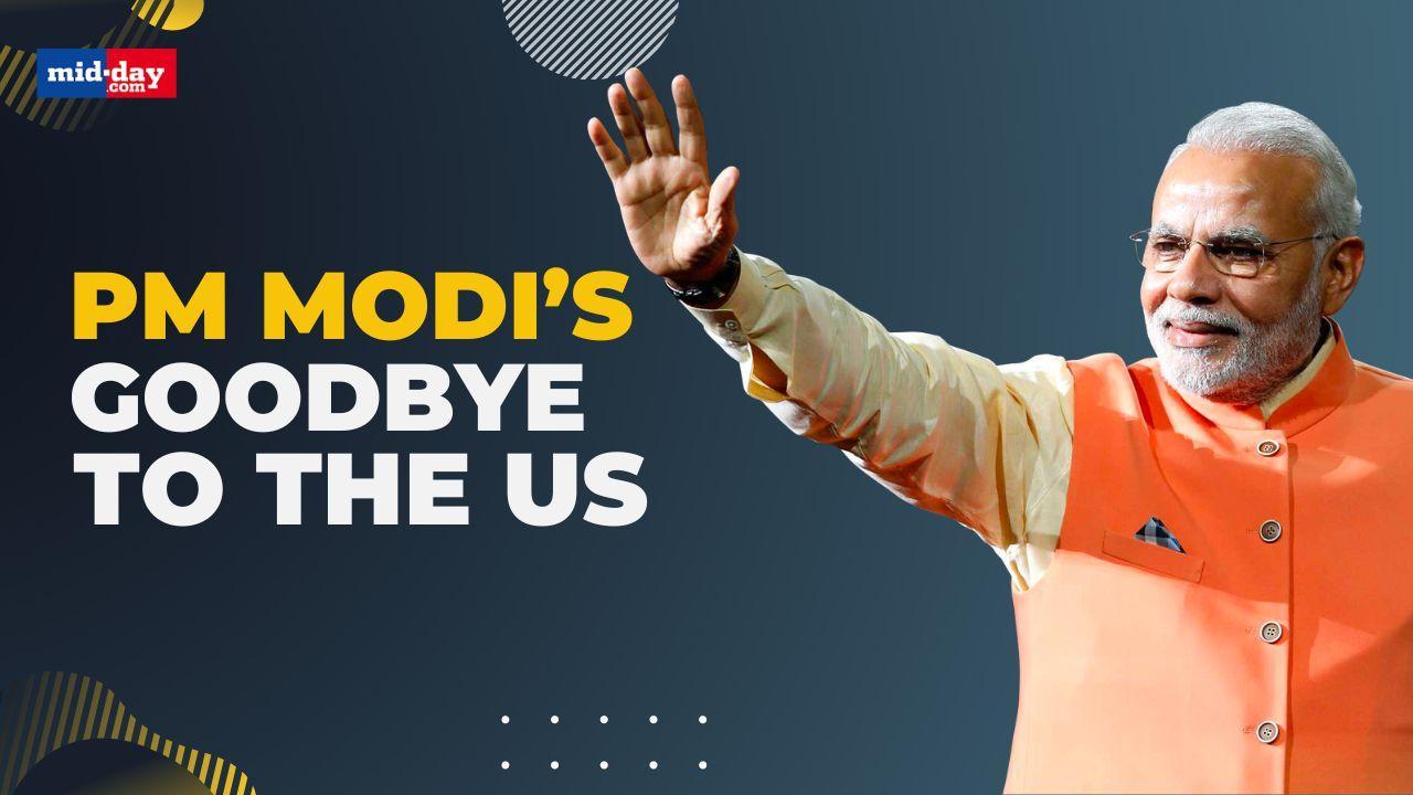 PM Modi US visit highlights: PM Modi concludes US visit, departs for Egypt
