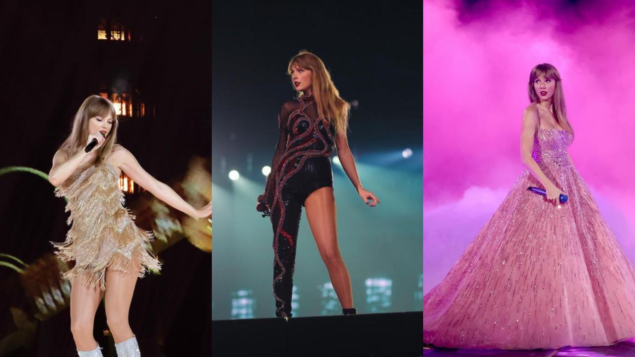 In Photos: Travel through Taylor Swift’s ‘Eras’ in her stunning stage ensembles