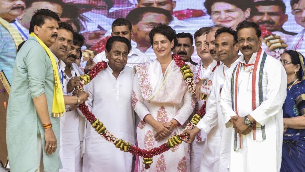 Priyanka Gandhi said the Chouhan government had not even spared gods, referring to winds on May 28 damaging six idols in the Ujjain's Mahakal Lok corridor, the first phase of which was inaugurated by Prime Minister Narendra Modi in October last year
