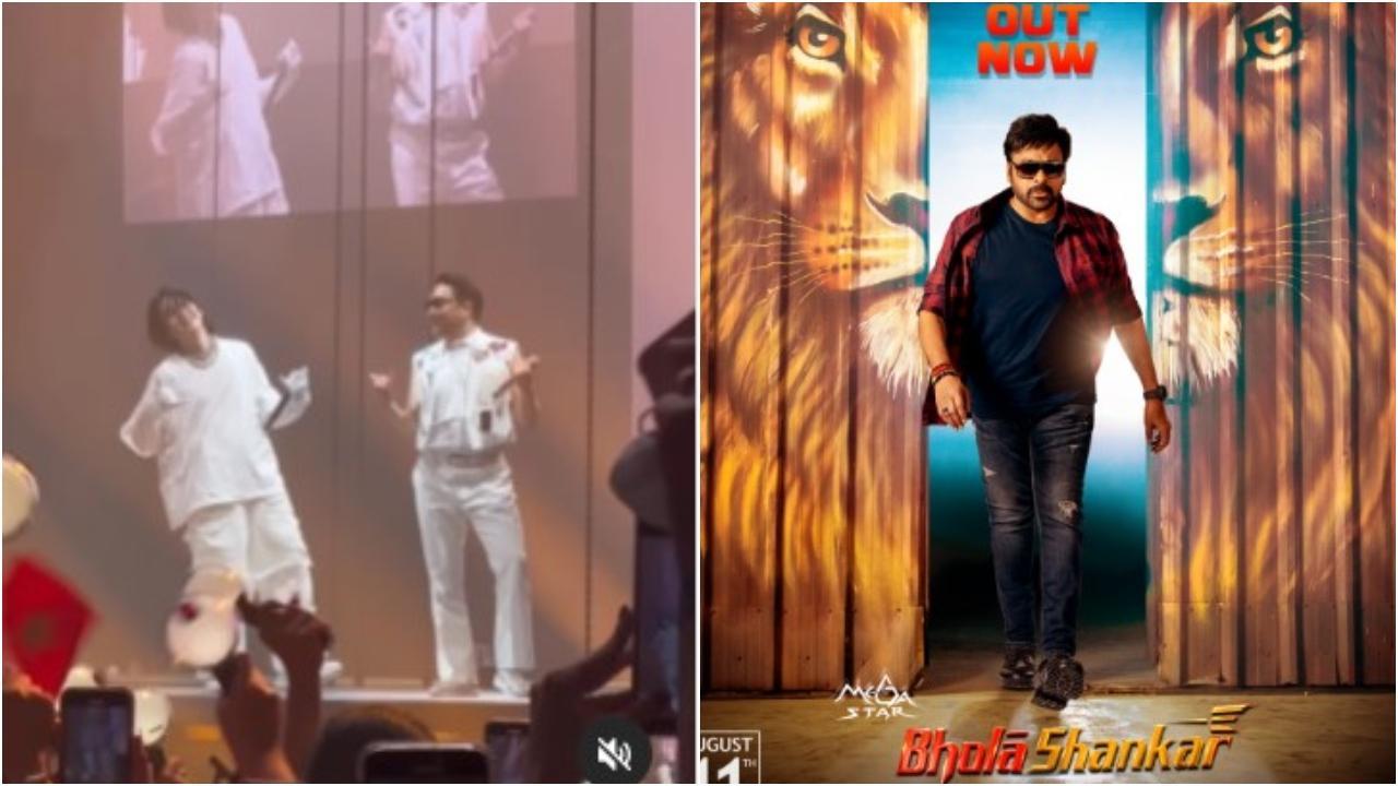 Entertainment Top Stories: Psy joins Suga on stage, Bholaa Shankar teaser out