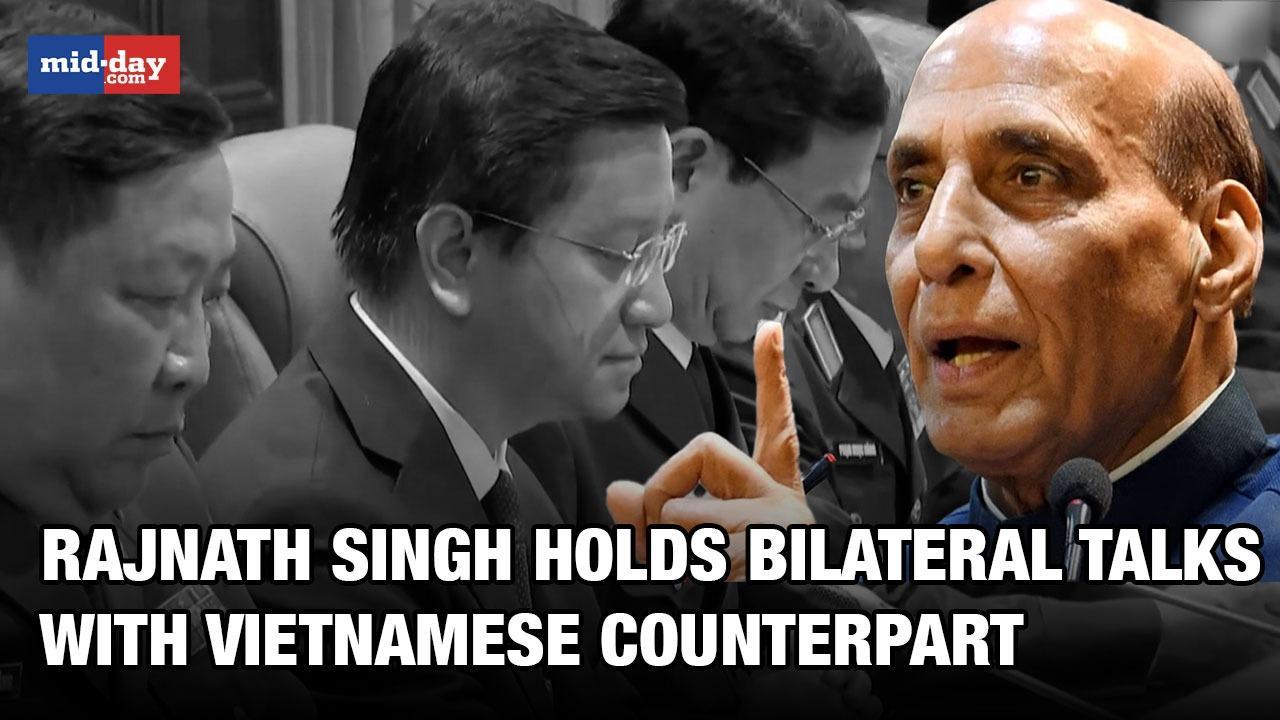 Defence Minister Rajnath Singh holds bilateral talks with Vietnamese counterpart