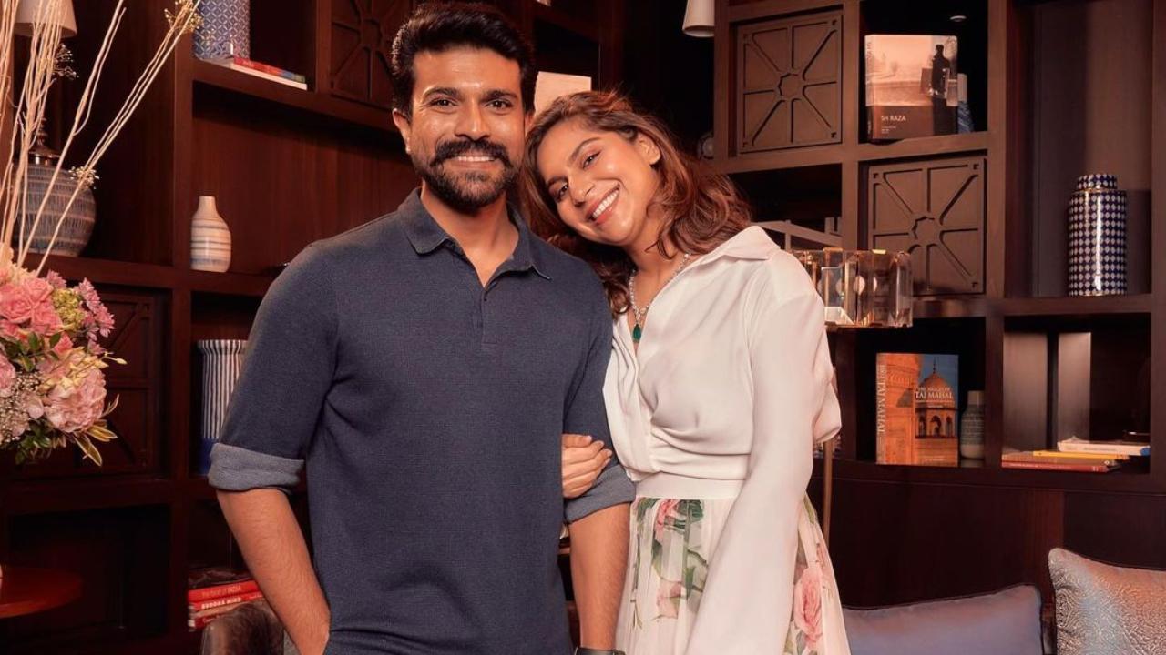 RRR superstar Ram Charan and his wife Upasana welcomed their first child, a baby girl on June 20th at  Apollo Hospital Jubilee Hills Hyderabad. The couple have been married for 11 years. The couple received a special gift - a tune by the Oscar Winning singer and their close friend Kaala Bhairava, who sang 'Naatu Naatu'