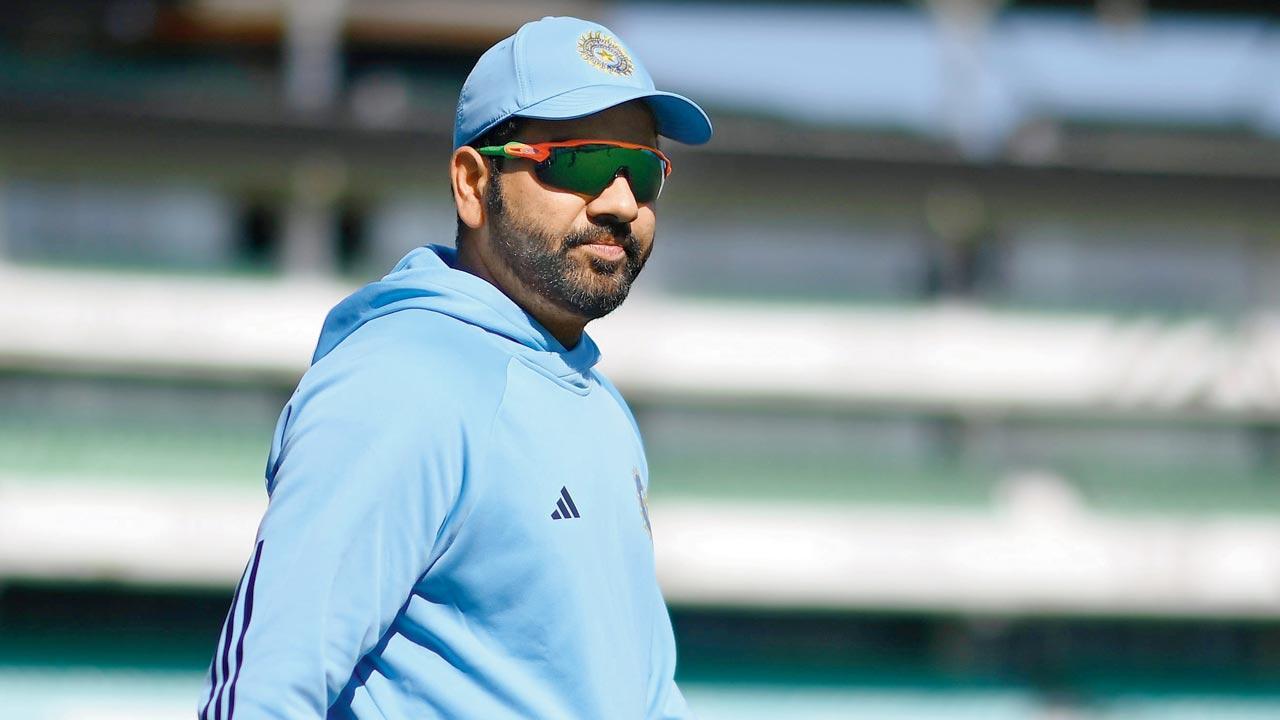 Skipper Rohit wants batters to grind their way in Test