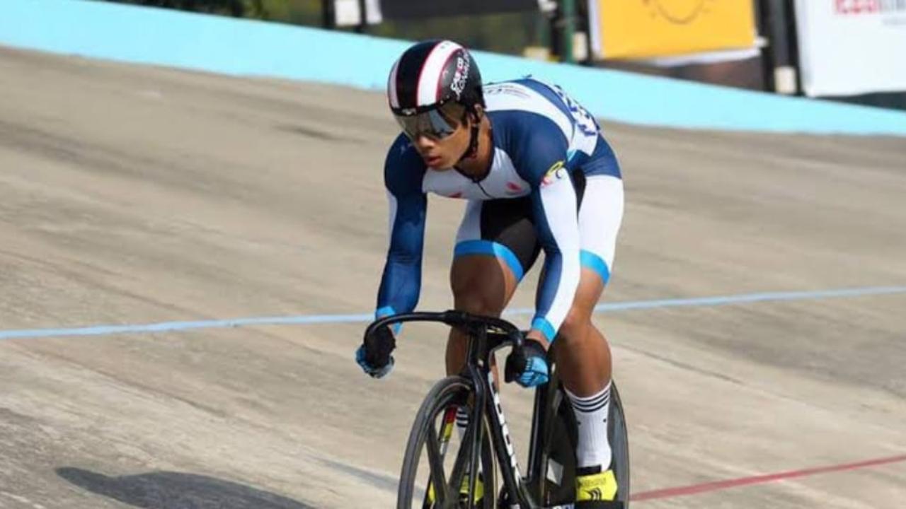 India's Ronaldo Singh creates national record in Asian Track Cycling Championship