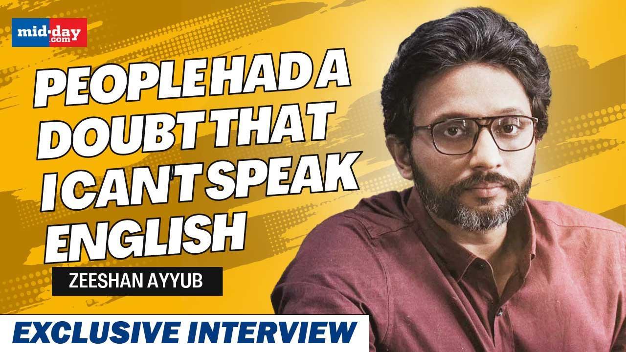 Zeeshan Ayyub: People had a doubt that I can't speak English | Scoop | Exclusive