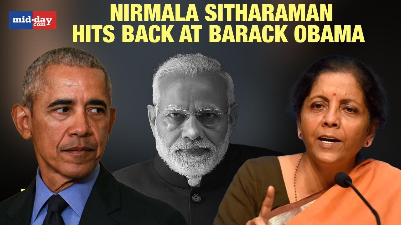 Nirmala Sitharaman slams Barack Obama's minority remark