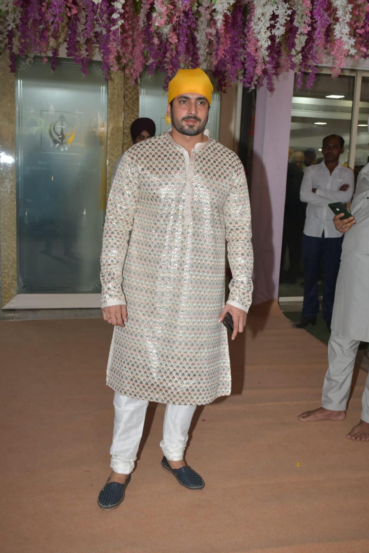 Sunny Singh at Pyaar Ka Punchnama co-star Sonnalli Seygall's wedding