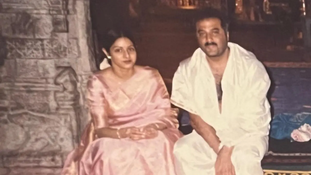 1280px x 720px - Flashback Friday: Boney Kapoor remembers Sridevi on 27th wedding  anniversary by sharing old picture