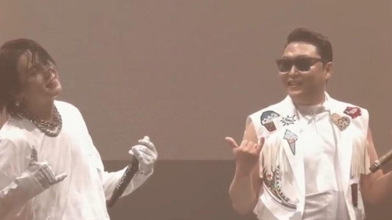 BTS's Suga's Seoul concert: Psy performs 'That That,' Enhypen, LeSserafim attend