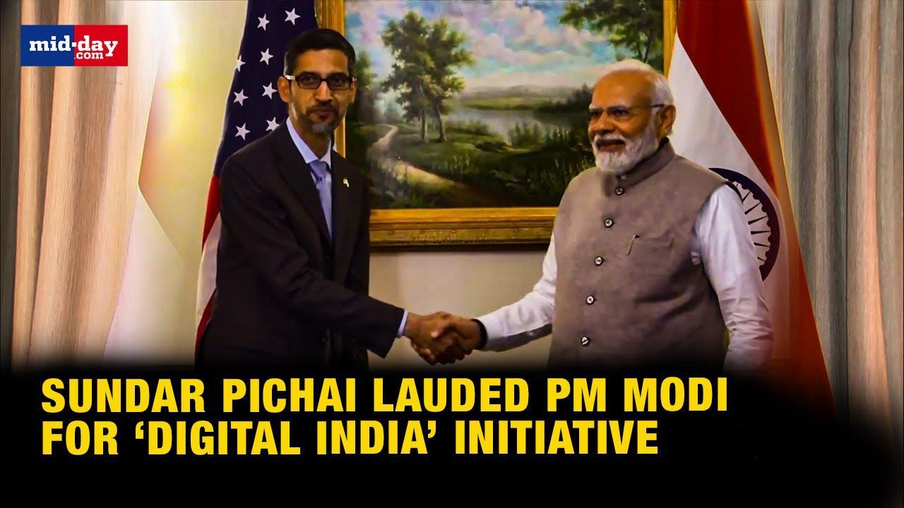 PM Modi US Visit: Google CEO Sundar Pichai lauded PM Modi for ‘Digital India’ 