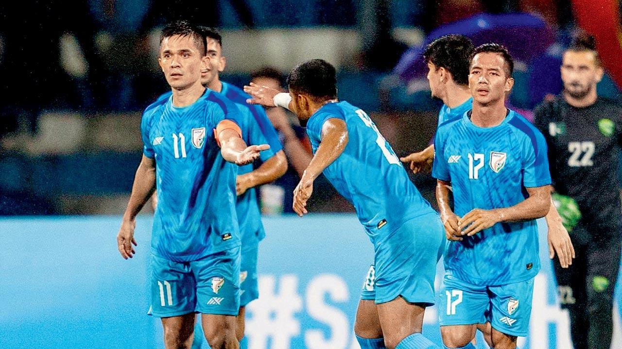 SAFF Championship 2023: Sunil Chhetri nets three
