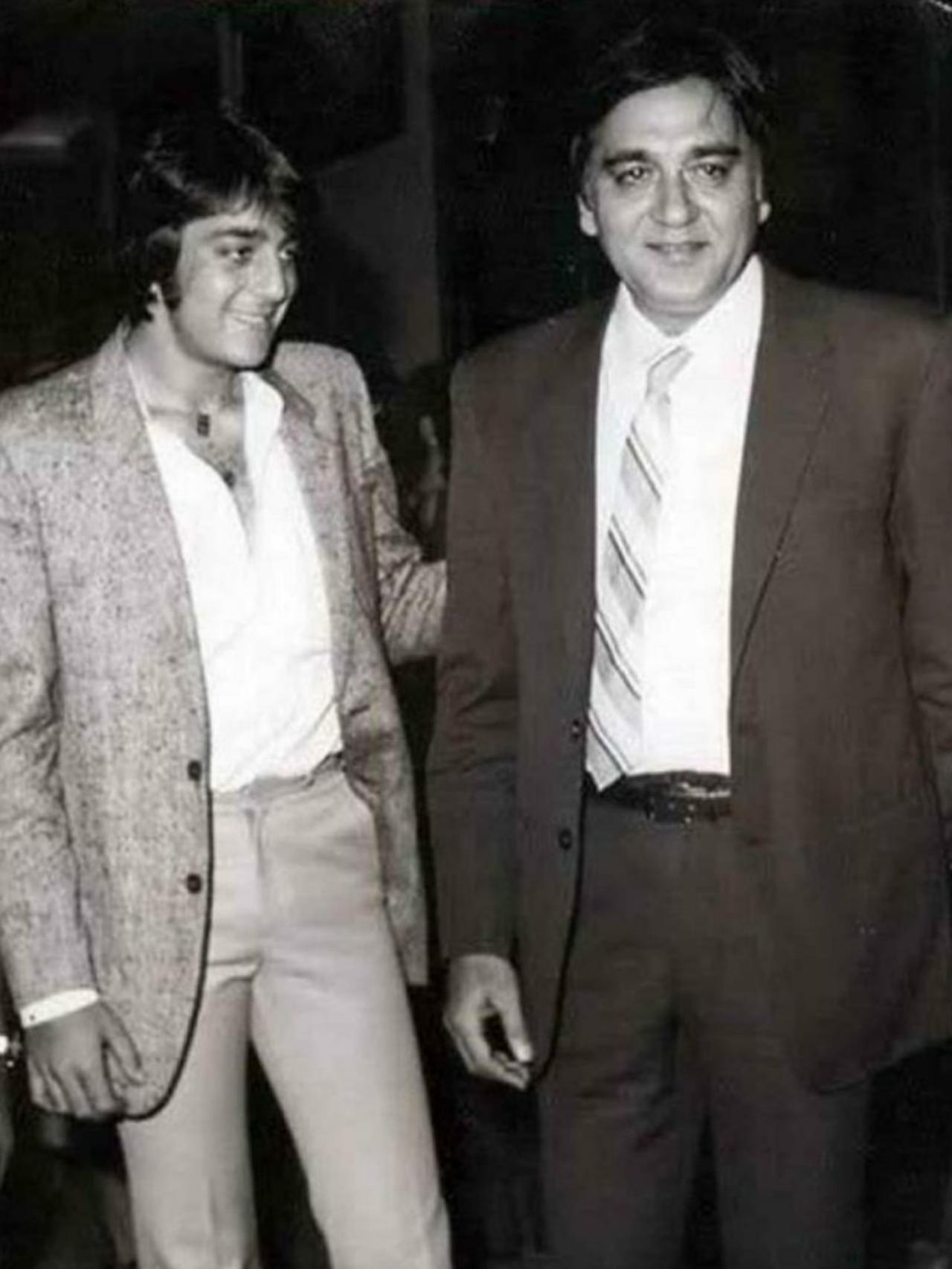 Sanjay Dutt's bond with his dad and late legendary actor Sunil Dutt is truly an epitome of a father-son relationship. The actor never lets go a chance to remember the learnings from his father