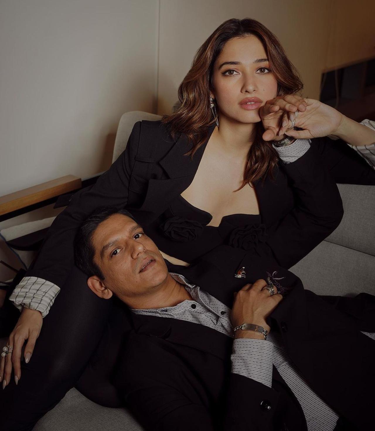 Days after Tamannaah spoke about her relationship, Netflix dropped pictures of their sizzling photoshoot. The anthology will hit the streaming site on June 29