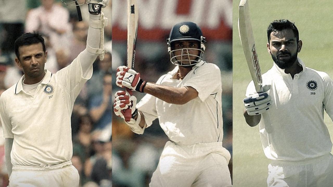 IN PHOTOS: Reliving Test debuts of Rahul Dravid, Sourav Ganguly and Virat Kohli