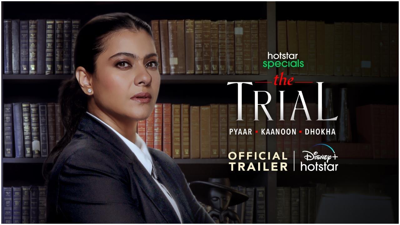The Trial Trailer: Ajay Devgn surprises wife Kajol at her debut web series launch