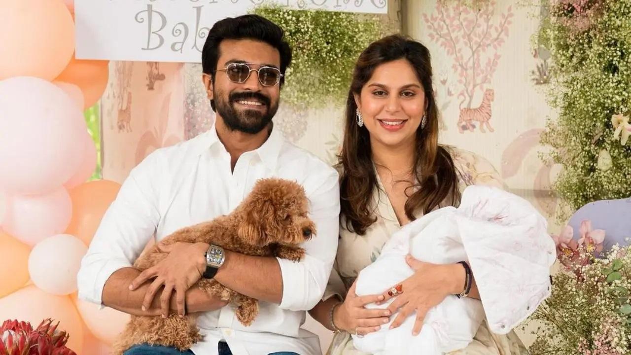 Celebrity couple Ram Charan and Upasana Konidela became parents to a baby girl on June 20. The couple welcomed their first child after 11 years of marriage. Read full story here