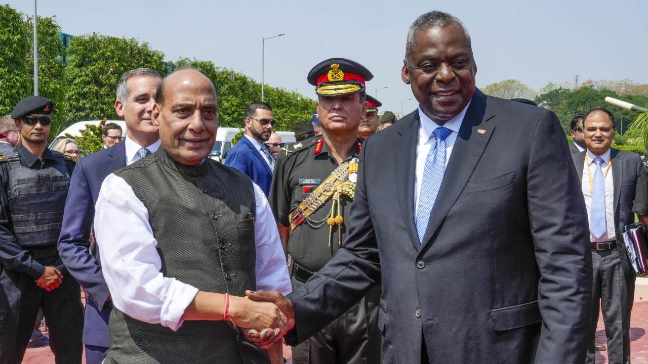 Rajnath Singh said India is looking forward to closely work with the US across various domains for capacity building and further consolidating the strategic partnership