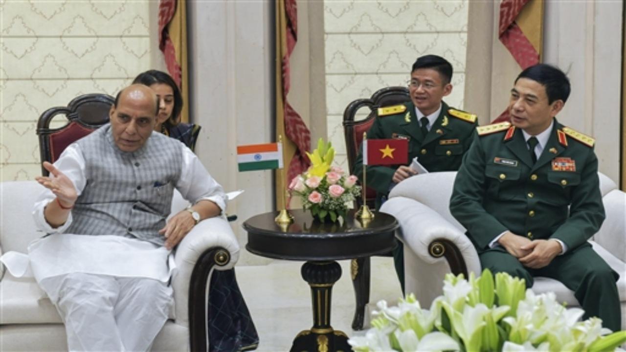 In Photos: Rajnath Singh holds talks with Vietnamese defence minister