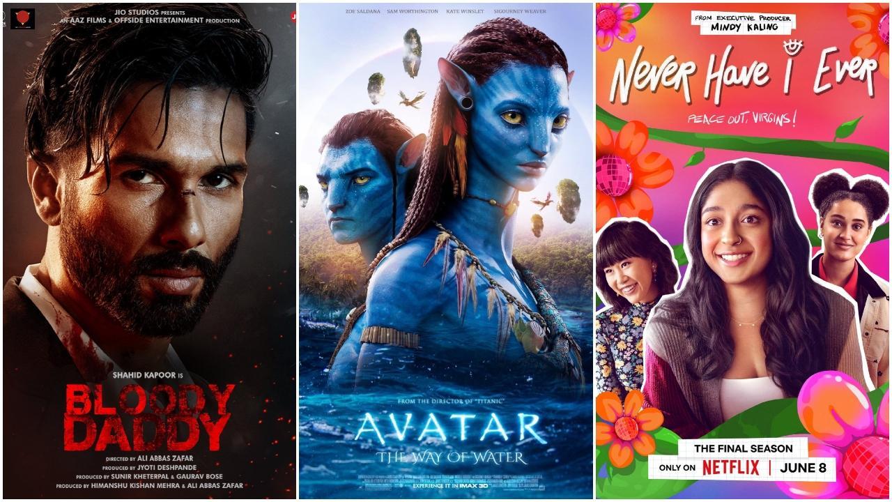 What's new on OTT: Shahid Kapoor's Bloody Daddy, Avatar The Way of Water