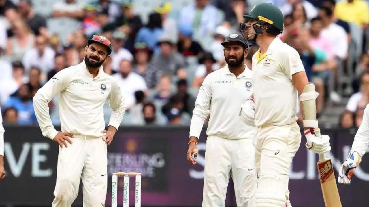 Resilient Aussies stretch overall lead to 374 against hapless India at lunch on Day 4