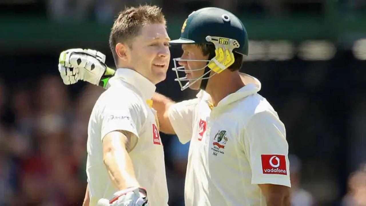 Ricky Ponting and Michael Clarke stitched a crucial 288-run partnership in Sydney in 2012.