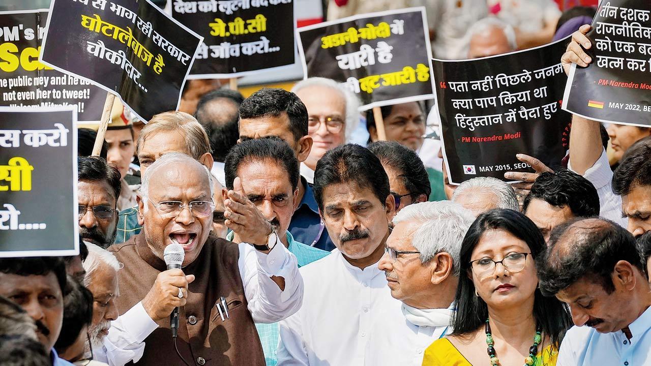 Ample proof, probe Adani Group: Opposition to ED