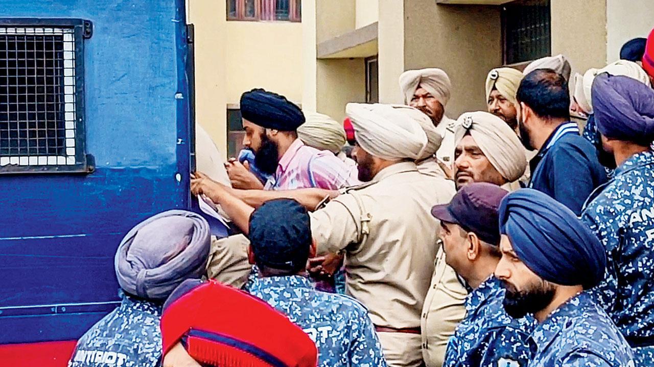 Did Amritpal Singh flee Punjab on Sunday?