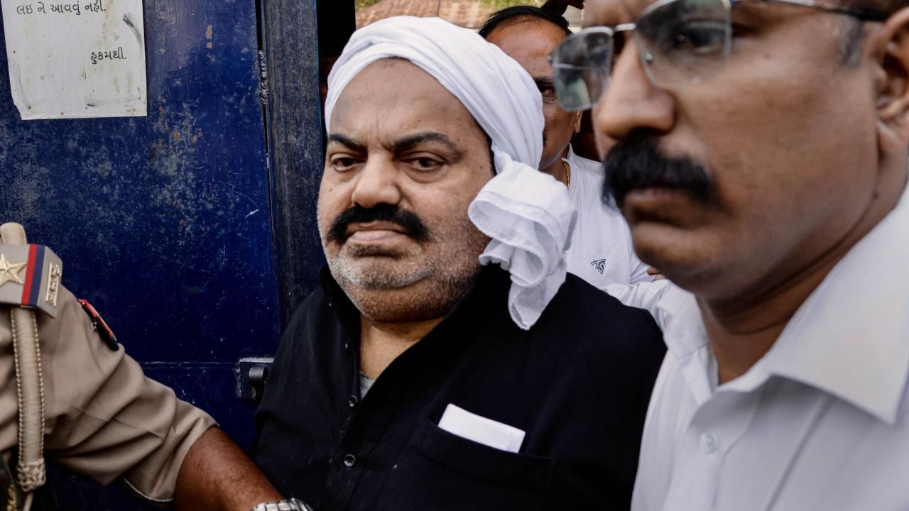 UP police take mafia-turned-politician Atiq Ahmed to Prayagraj from Gujarat jail