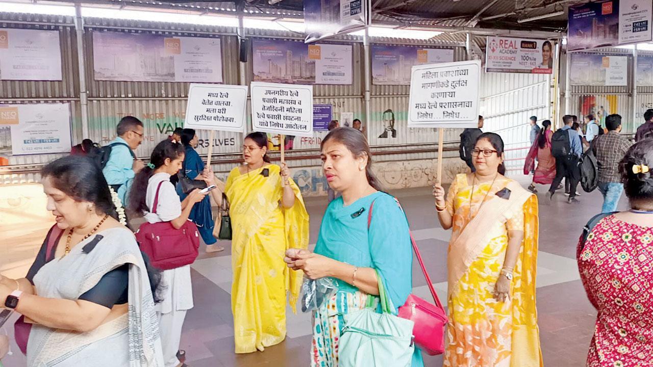 On Women’s Day, these Central Railway commuters demand to be heard