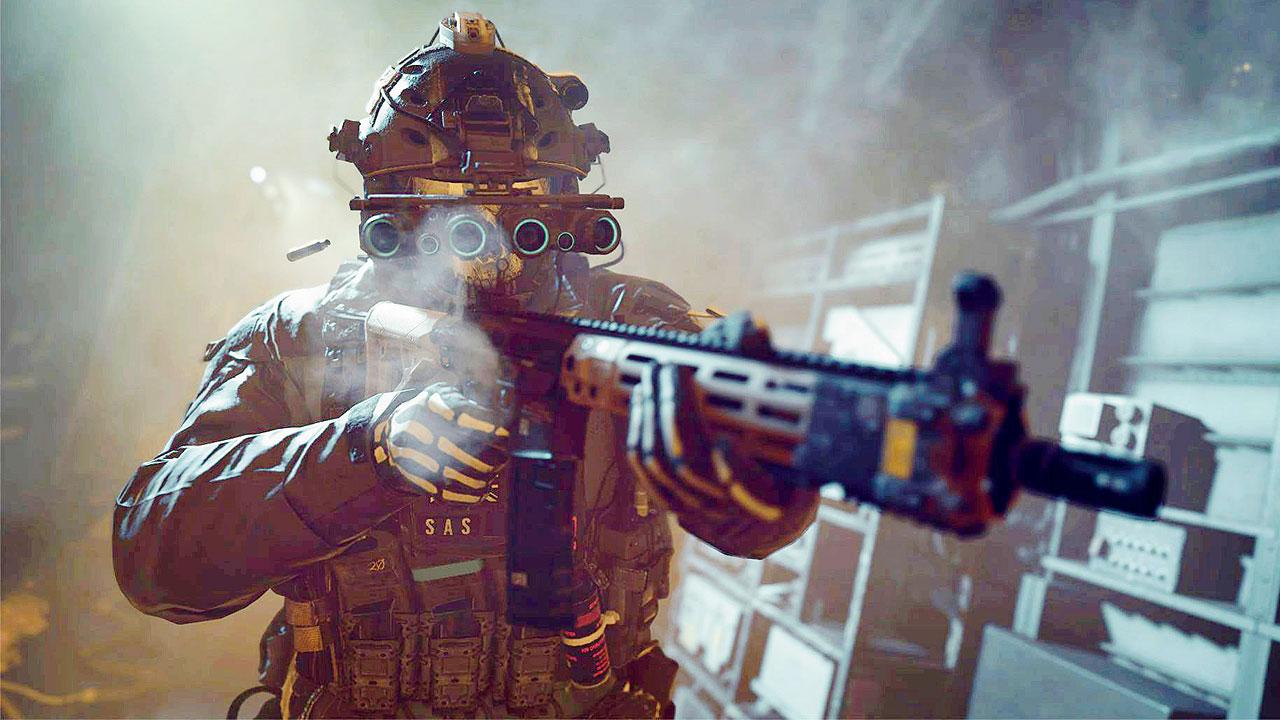A moment from Call of Duty. Pic Courtesy/COD.net